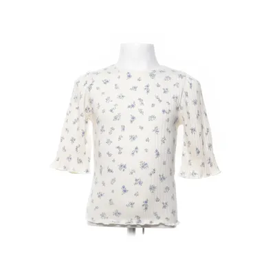 Top (Beige, Blauw, Meerkleurig) van Zara Katoen, Elastaan
