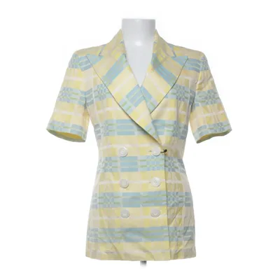 Blazer (Jaune, Bleu) de Studio 0001 Ferre Acétate, Cupro