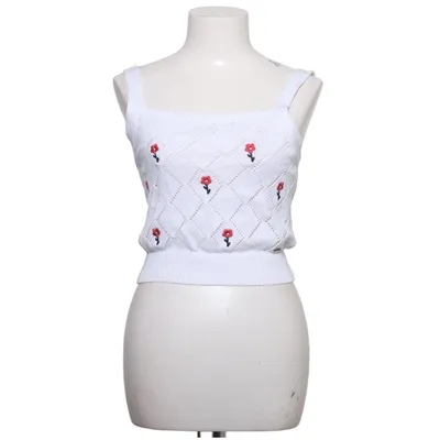 Crop top (Blanc, Rouge) de Pepe Jeans Coton