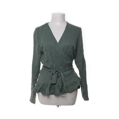 Wikkelblouse (Groen) van Samsøe & Samsøe