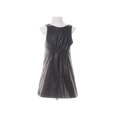 Klänning (Svart) från Zara Polyester, Polyuretan
