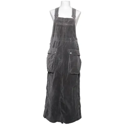 Dungaree dress (Gray) from Another Woman Cotton