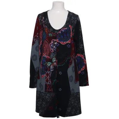 Jurk (Zwart, Grijs, Meerkleurig) van Happi Elastaan, Polyester