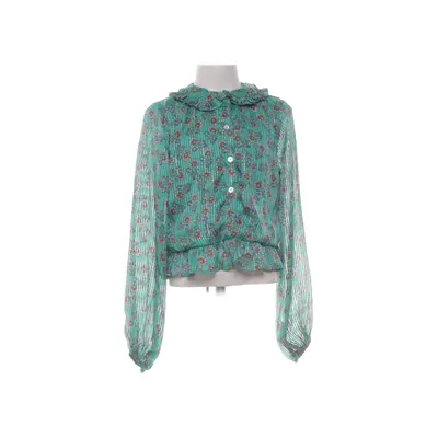 Blus (NKFSULA SHORT LS SHIRT) från Name It Metallfiber, Polyester