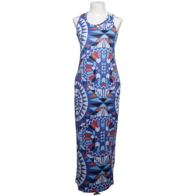 Maxi jurk (Blauw, Meerkleurig) van Kivenst