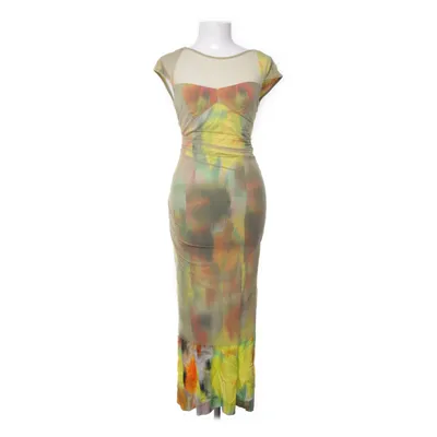 Långklänning (Flerfärgad, Grön) från Dries van Noten Polyester, Silke, Viskos