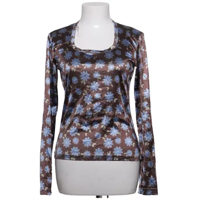 Blouse (Brown, Blue, Multicolored) from AMZ Sport Elastane