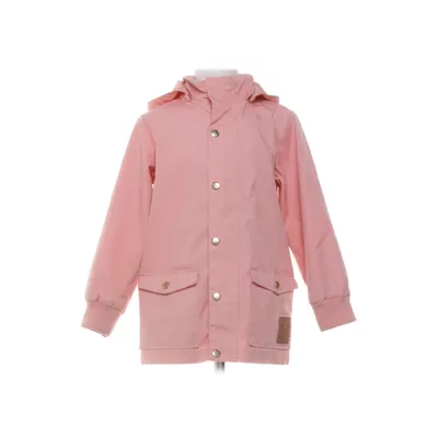 Regnjakke (Pink) fra Mini Rodini Økologisk bomuld, Genanvendt polyester