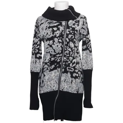 Cardigan (Noir, Gris, Blanc) de Eva & Claudi Acrylique, Lin, Laine