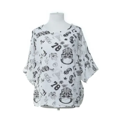 T-shirt (Vit, Svart) från New Collection Bomull