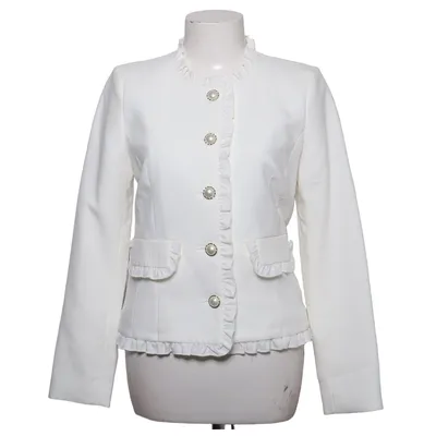 Blazer (Weiß) von Veronica Virta Elasthan, Polyester, Viskose