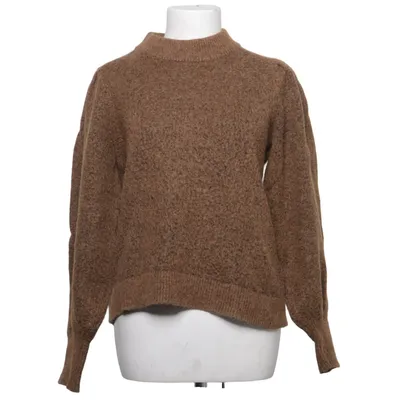 Sweater (Brun) fra Selected Femme Alpacauld, Elastan, Polyamid, Genanvendt polyester