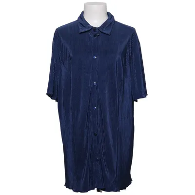 Short sleeve shirt (Blue) from Naber Damenmoden Polyester