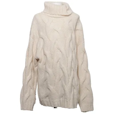 Turtleneck (Beige) fra Zara Knitwear Akryl, Polyester, Uld