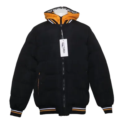 Winterjas (Zwart, Oranje) van Nature Polyester