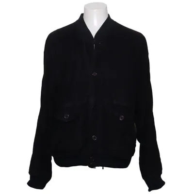 Bomber jacket (Black) from Aldo Colitti Acetate, Leather
