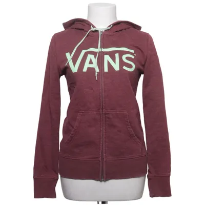 Sweat à capuche (Rouge) de Vans Coton, Polyester