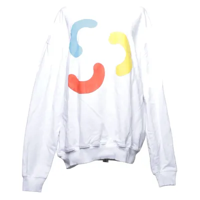 Collegetröja (Vit, Flerfärgad) från OLW Bomull