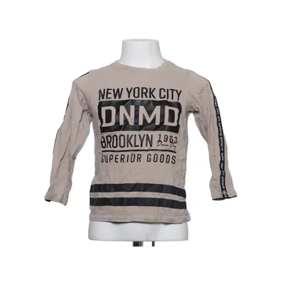 Långärmad t-shirt (Beige, Svart) från DNMD Bomull