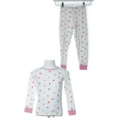 Pyjama (Wit) van Mothercare Katoen, Elastaan