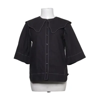 Blouse (Grijs) van Ganni Organisch katoen