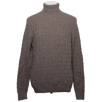 Polotröja (Brun) från Black Polyamid, Ull