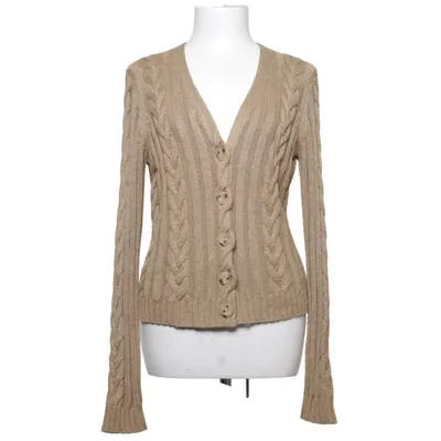 Cardigan (Beige) fra Weekend MaxMara Bomuld, Linned, Viscose