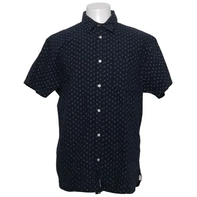 Short sleeve shirt (Blue, White) from Selected Homme Cotton