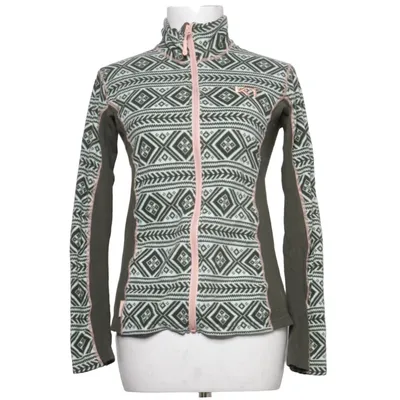 Fleece jacket (Green, White) from Kari Traa Polyester