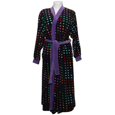 Peignoir (Noir, Violet, Multicolore) de Avance Creation Coton, Polyester