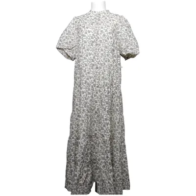 Maxikjole (Hvid, Sort, Flerfarvet) fra H&M Bomuld
