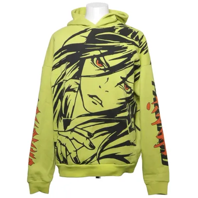 Hoodie (Yellow, Multicolored) from FSBN Cotton, Polyester