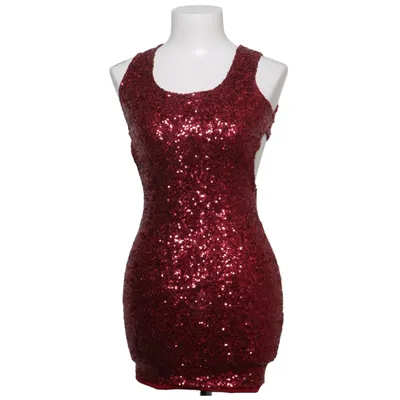 Cocktail dress (Red) from Bershka Dressy Collection Polyester