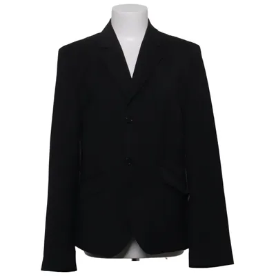 Blazer (Black) from Turo Tailor Elastane, Polyester, Viscose, Wool