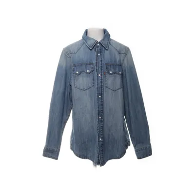 Denim blouse (Blauw) van Levi Strauss & Co Katoen