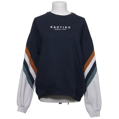 Sweatshirt (Blue, White, Multicolored) from Kaotiko Cotton, Polyester