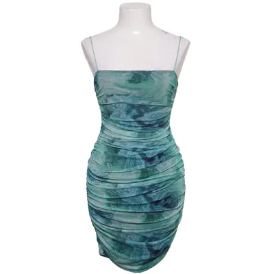 Jurk (Mesh Print Mini Dress) van NLY One Elastaan, Polyester