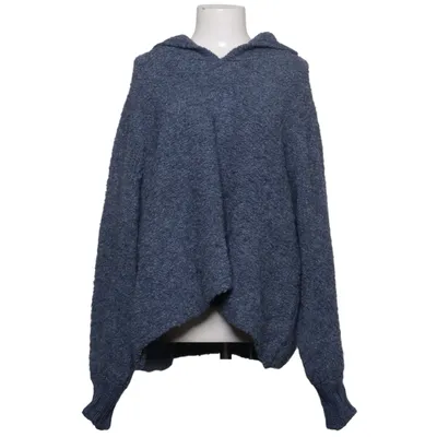 Capuchon sweater (Blauw) van Stank Stockholm Acryl, Alpacawol, Polyester, Viscose