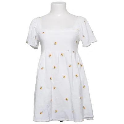 Dress (White, Yellow, Green) from Ghanda Cotton
