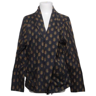 Cardigan (Bleu, Jaune) de Aller Simplement Coton