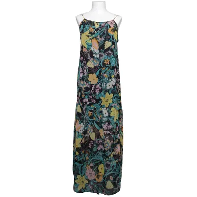 Maxi jurk (Zwart, Meerkleurig) van Zara Basic Collection