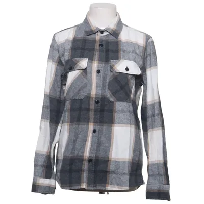 Flannel skjorte (Antim/Big Melange Check Shirt) fra Anti Blue Bomuld