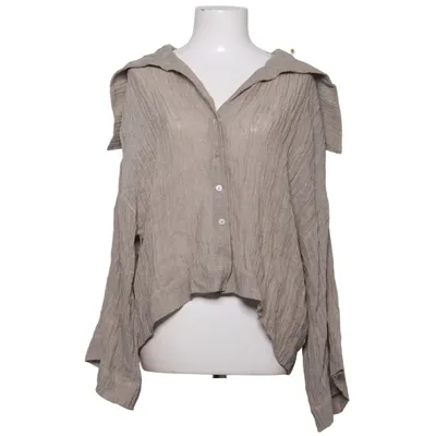 Shirt (Beige) van Massimo Dutti Linnen, Polyamide