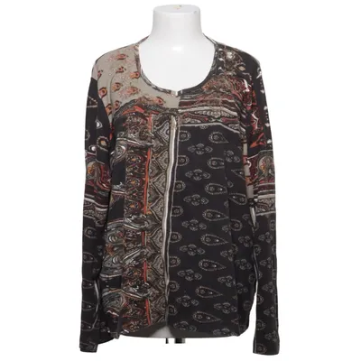 Langærmet t-shirt (Sort, Brun, Flerfarvet) fra Ann Harvey Bomuld