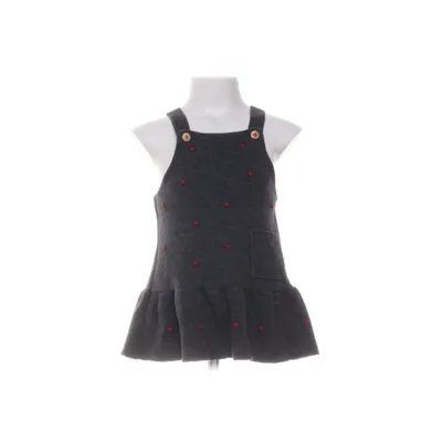 Hängselklänning (Grå, Röd) från Zara BabyGirl