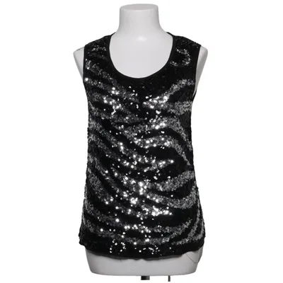Tanktop (Zwart, Zilver) van Jane Norman Polyester