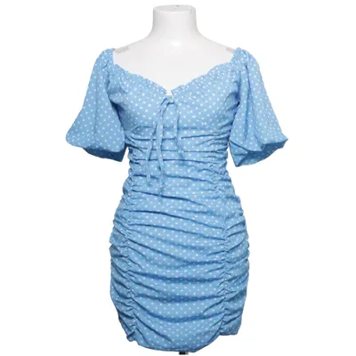 Jurk (Blauw, Wit) van Etika Fashion