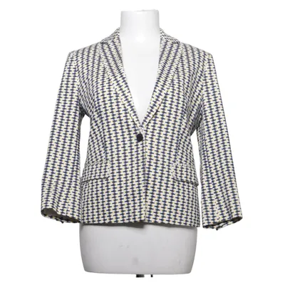 Blazer (Blå, Gul, Hvid) fra Hugo Boss Bomuld, Cupro, Elastan, Polyester
