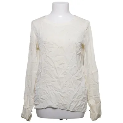 Blouse (White) from Ahlvar Gallery Elastane, Silk