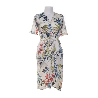 Jurk (Beige) van Zara Basic Collection Elastaan, Polyester